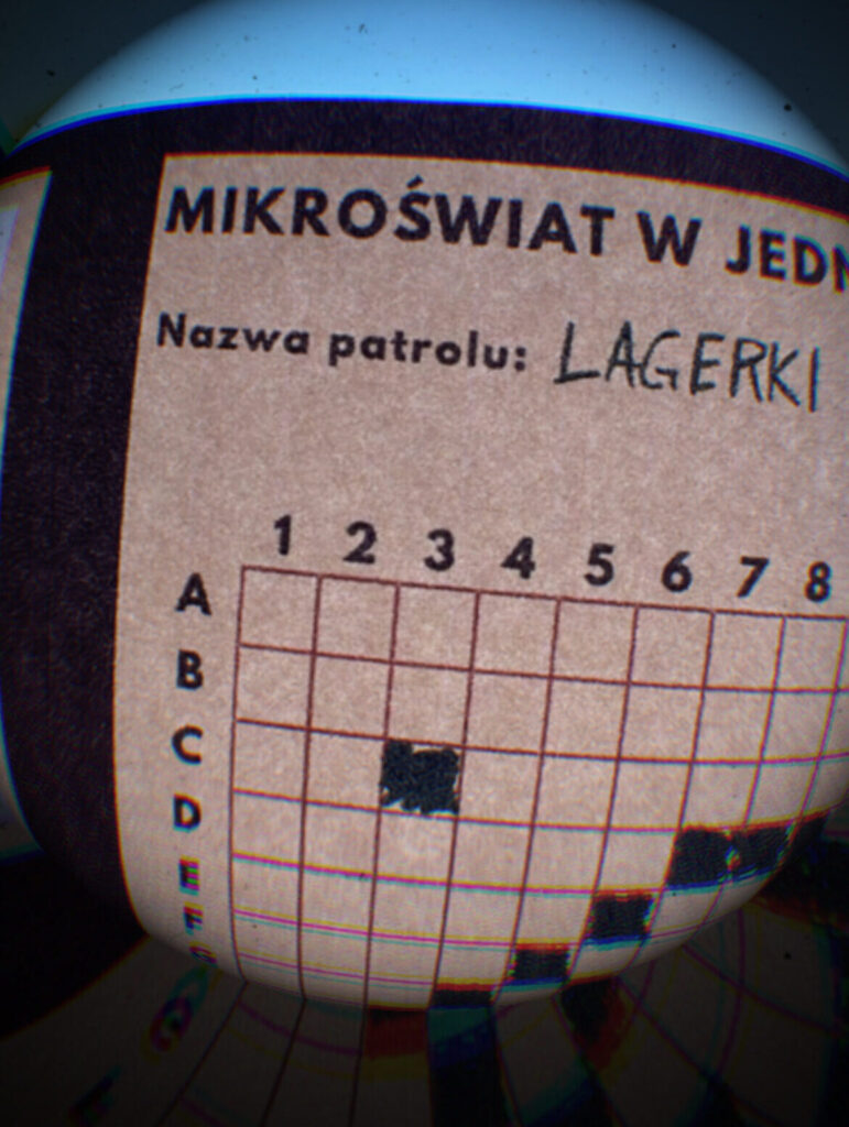 Mikroskop w grze terenowej